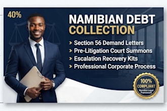 provide a premium corporate debt collection letter bundles