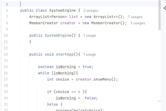 build custom java applications and web projects