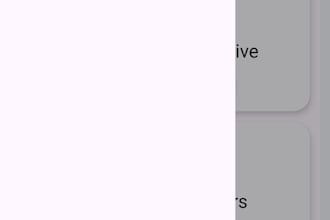 develop a native android app