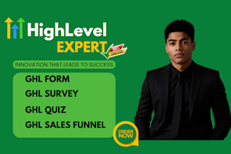 create ghl surveys, ghl form, ghl sales funnel, ghl quiz