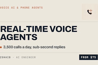 build a realtime ai voice agent or phone IVR