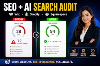 audit your  wix SEO and wix website for cro, google  and ai search