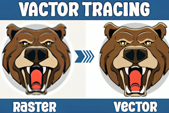vectorize logo, vector tracing, redraw, convert image to vector