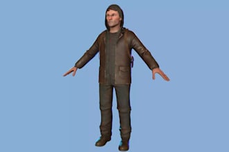 create 3d modeling sculpting and printable stl files for 3d printing