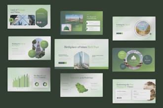 design powerpoint presentation slides, powerpoint pitch deck, PPT slides, canva