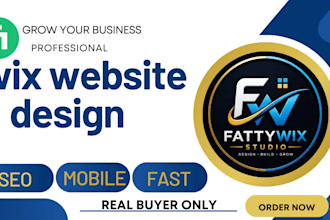design, redesign, develop wix, wix studio website and seo