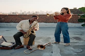 record real active saxophone, trombone and trumpet for your music
