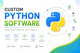 develop custom python applications, and command line applications cli tools