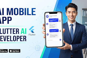 ai mobile app, flutter ai app developer, ai agent ai chatbot as ai app developer