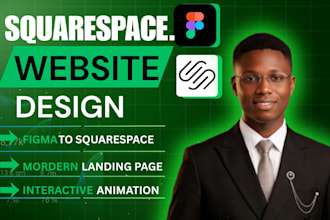 design squarespace website, figma to squarespace, wix to wordpress, squarespace