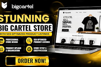 set up your big cartel store for maximum sales