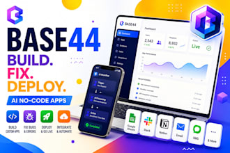 base44 expert base44 app deployment base44 bug fixing base 44 app web app base44