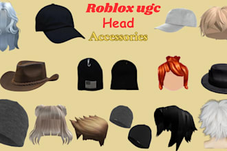 unique create custom roblox ugc head accessories, hats, hair and 3d avatar items