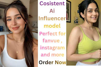 create ai influencers for fanvue and instagram