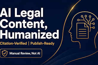 humanize ai legal writing and verify citations