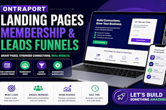 build ontraport landing and be your consultant expert