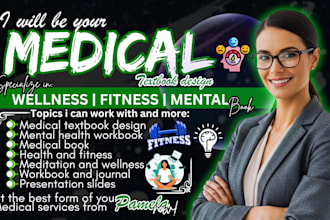 medical educational textbook design medical manuscript workbook sport curriculum