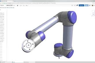 do 3d cad robotics parts, robot chassis, robot enclosure, mechanical design, stl