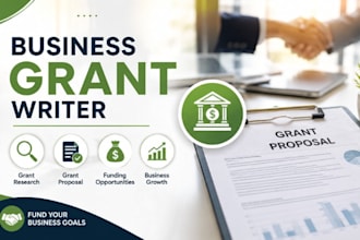 be business grant writer, startup grant, small business grant, grant proposal