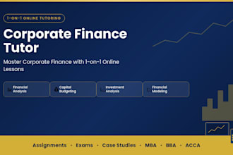do corporate finance financial management and investment analysis