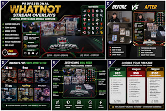 design custom tcg and pokémon stream overlays for obs