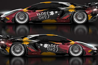 design fivem car script, custom liverie, gta v vehicle skin and vehicle branding