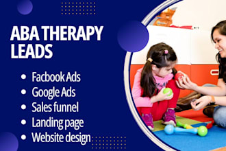 generate aba therapy leads for your clinics