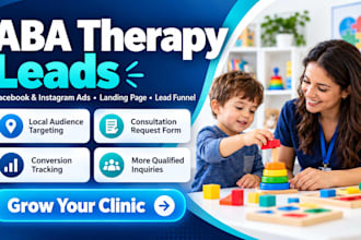 setup facebook ads for aba therapy clinic lead generation