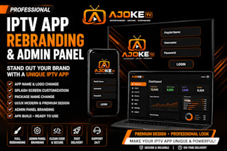 redesign and rebrand your iptv website professionally