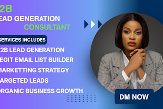 b2b lead generation, targeted email list, cold email setup, email marketting