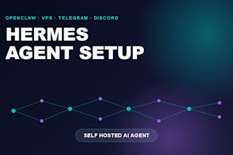 setup hermes agent openclaw ai agent vps install self hosted telegram multi