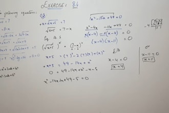 be your math and computer science tutor or data entry expert