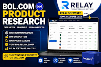 do bol product research competitor analysis and supplier sourcing