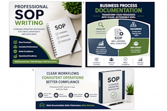 write professional sops and business process documentation