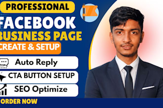 create facebook business page setup and optimize social media