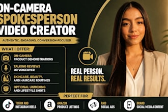 create ugc ads for your hair skin beauty product or brand