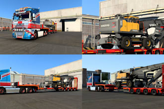 create ets 2 and ats skin and trucks ets trailer ats map