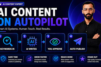 build ai content generation and automation pipeline for publishing