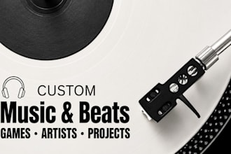 produce custom music, beats, or game soundtracks
