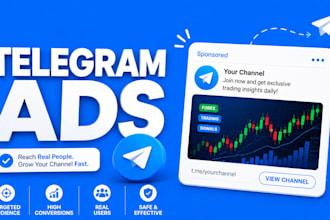 run telegram ads, fix telegram ads, fix ad destination, forex telegram ads