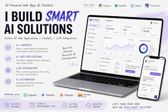 develop ai web apps chatbots and llm powered software