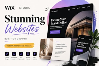 wix website design wix website redesign wix fix wix website edit wix mobile