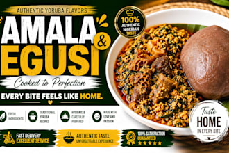 guilde you on how to prepare amala and egusi