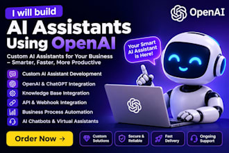 build ai assistants using openai