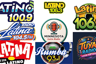 do a promotion and play your song on latin radio