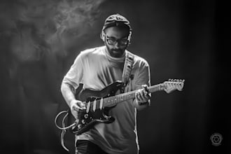 record professional rock guitar tracks and solos