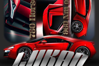 design premium promotional posters and social media ads