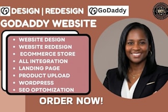 godaddy website design godaddy website redesign develop godaddy website design