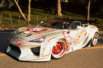 build assetto corsa car mod in maya, detailed bodykits,custom game mods,physics