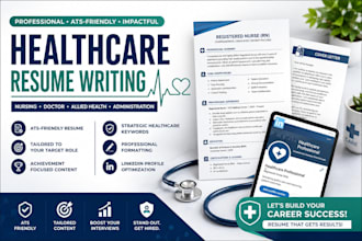 write ats resume, CV for IT, healthcare